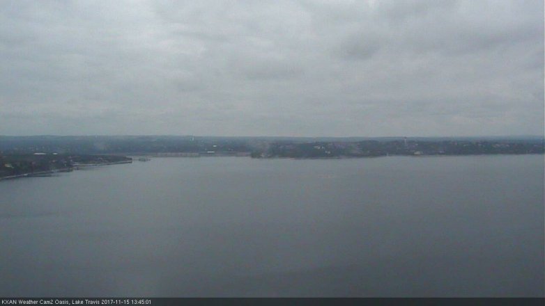 Lake Travis webcam, November 15, 2017 12:50 PM CT