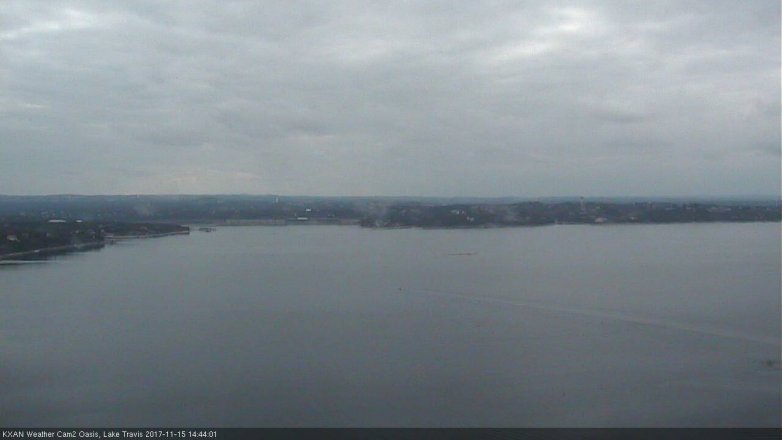 Lake Travis webcam, November 15, 2017 2:10 PM CT