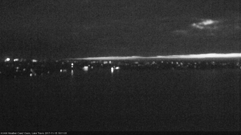 Lake Travis webcam, November 15, 2017 5:40 PM CT