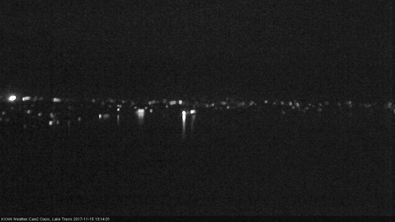 Lake Travis webcam, November 15, 2017 6:40 PM CT