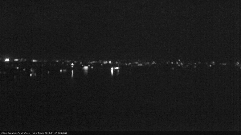Lake Travis webcam, November 15, 2017 7:20 PM CT