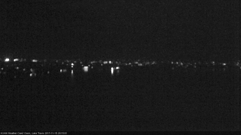 Lake Travis webcam, November 15, 2017 7:35 PM CT