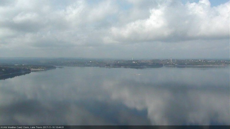 Lake Travis webcam, November 16, 2017 9:50 AM CT