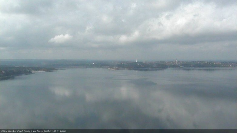 Lake Travis webcam, November 16, 2017 10:05 AM CT
