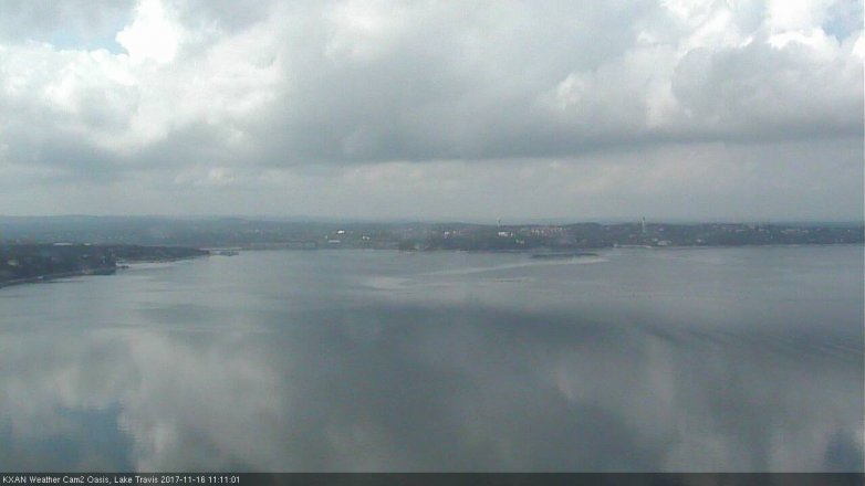 Lake Travis webcam, November 16, 2017 10:40 AM CT