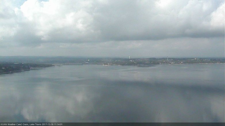 Lake Travis webcam, November 16, 2017 10:45 AM CT