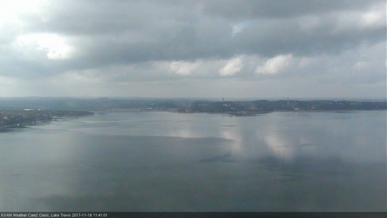 Lake Travis webcam, November 16, 2017 11:00 AM CT