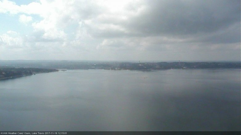 Lake Travis webcam, November 16, 2017 11:20 AM CT