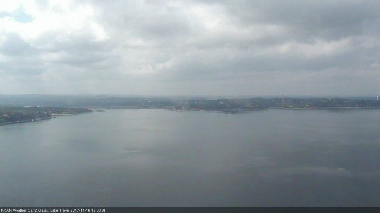 Lake Travis webcam, November 16, 2017 11:25 AM CT