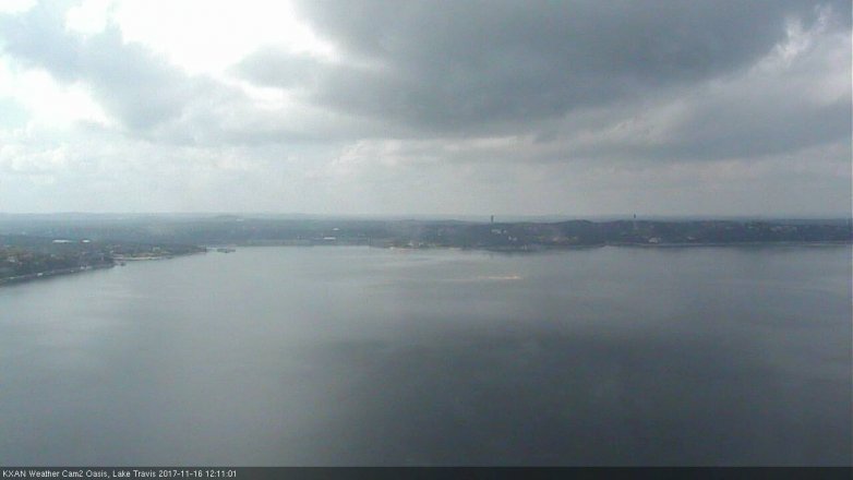 Lake Travis webcam, November 16, 2017 11:35 AM CT