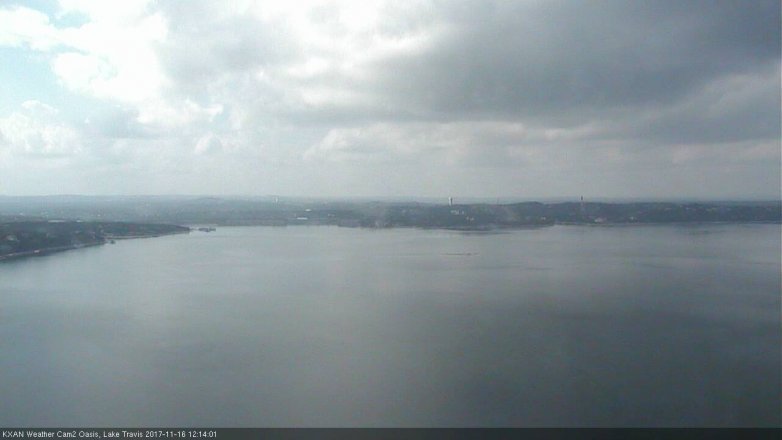 Lake Travis webcam, November 16, 2017 11:45 AM CT