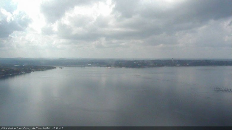 Lake Travis webcam, November 16, 2017 11:50 AM CT