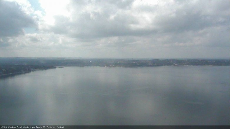 Lake Travis webcam, November 16, 2017 11:55 AM CT