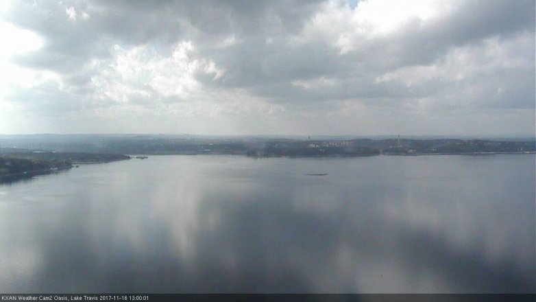 Lake Travis webcam, November 16, 2017 12:15 PM CT