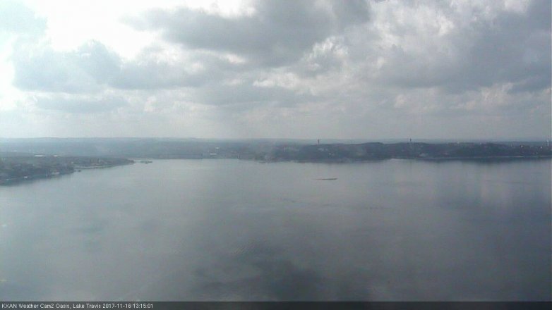 Lake Travis webcam, November 16, 2017 12:40 PM CT