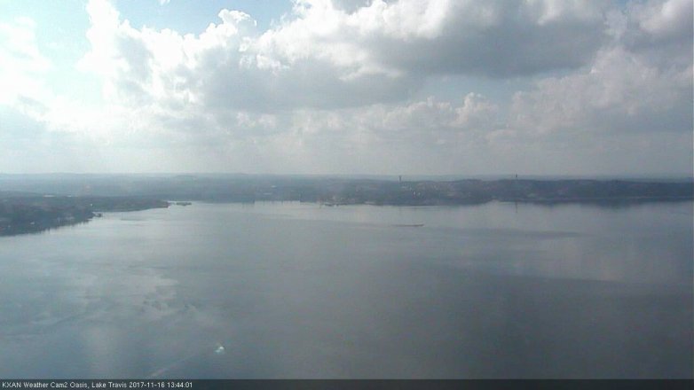 Lake Travis webcam, November 16, 2017 12:55 PM CT
