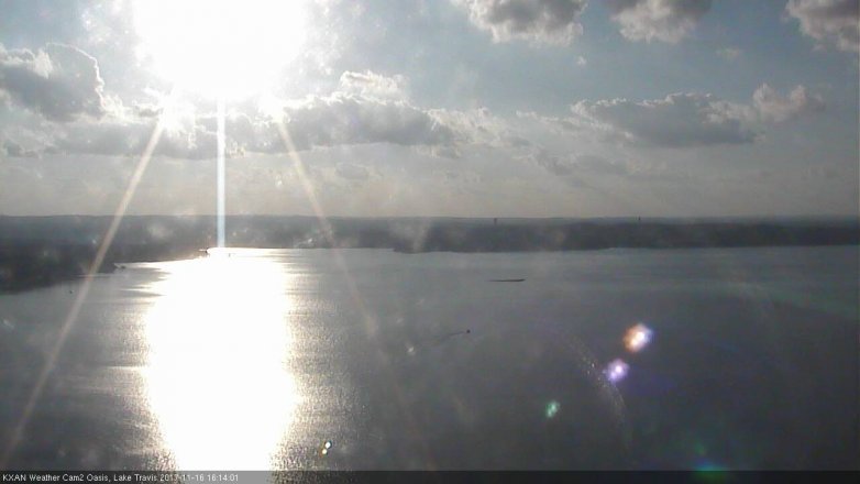 Lake Travis webcam, November 16, 2017 3:45 PM CT