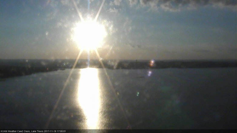 Lake Travis webcam, November 16, 2017 4:25 PM CT