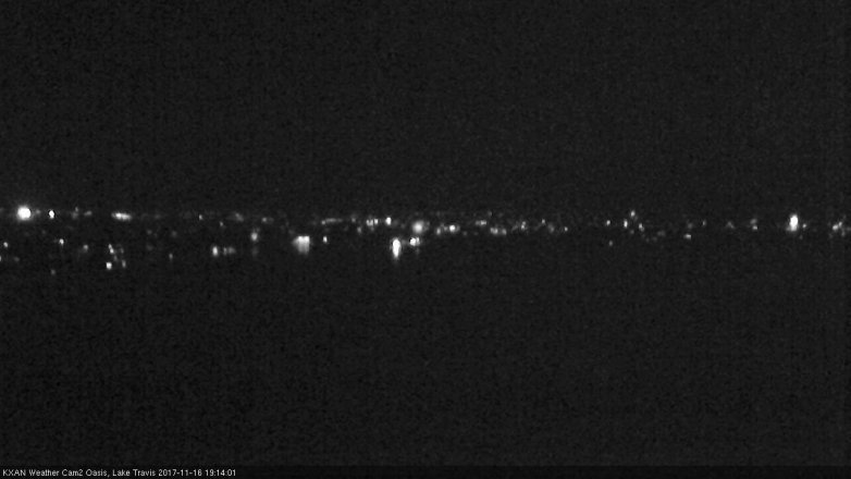 Lake Travis webcam, November 16, 2017 6:25 PM CT