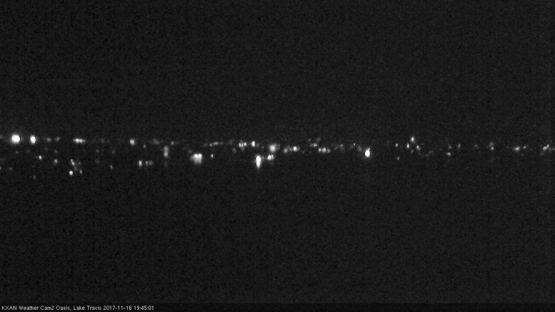 Lake Travis webcam, November 16, 2017 7:05 PM CT