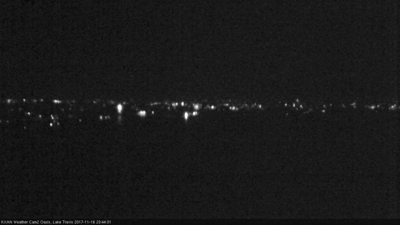Lake Travis webcam, November 16, 2017 8:10 PM CT