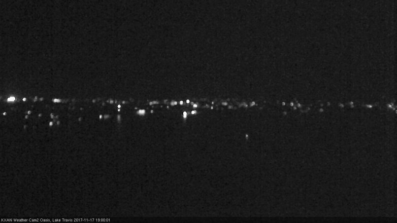 Lake Travis webcam, November 17, 2017 6:10 PM CT