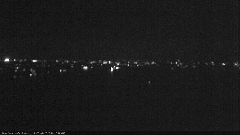 Lake Travis webcam, November 17, 2017 6:15 PM CT