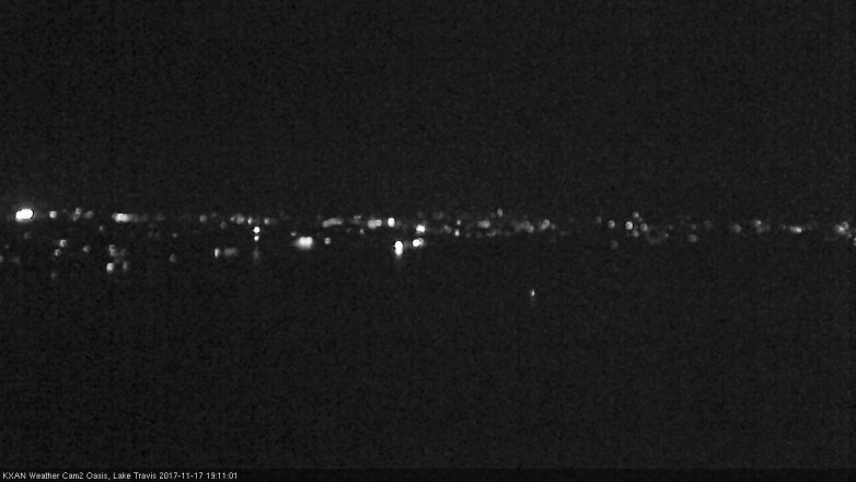 Lake Travis webcam, November 17, 2017 6:20 PM CT