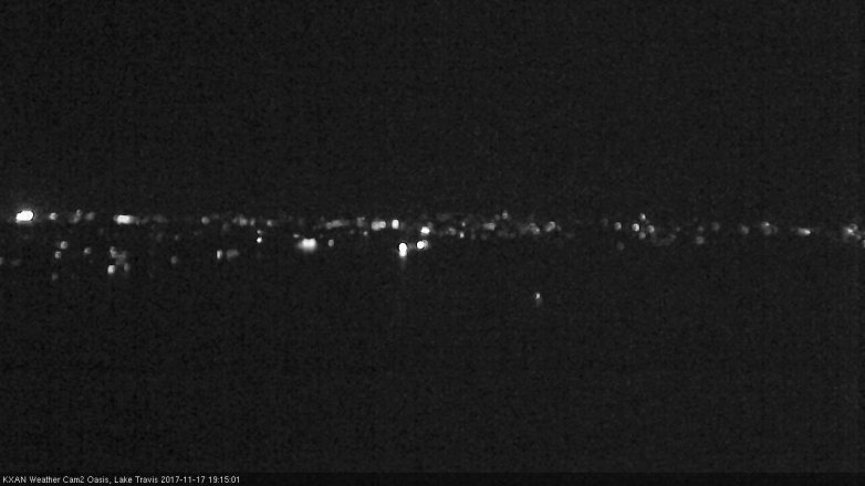 Lake Travis webcam, November 17, 2017 6:35 PM CT