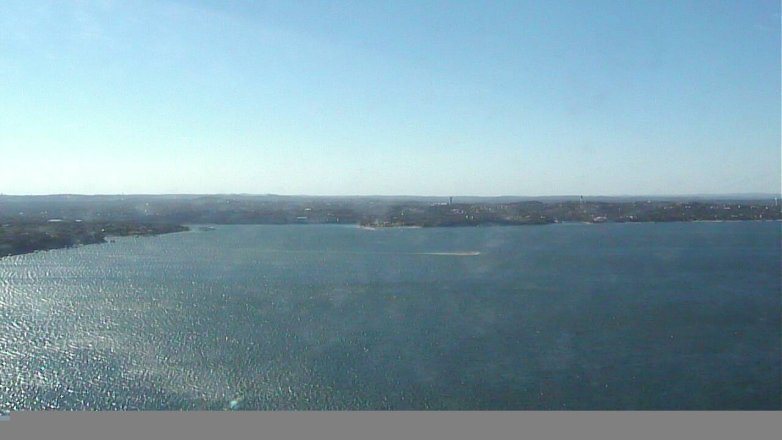 Lake Travis webcam, November 18, 2017 1:10 PM CT