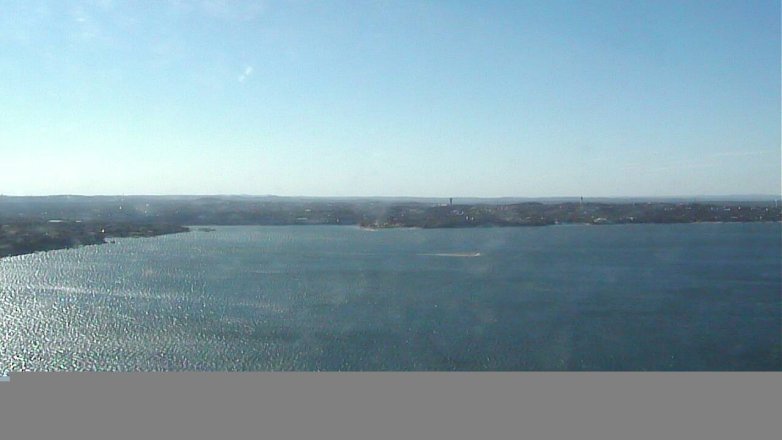 Lake Travis webcam, November 18, 2017 1:15 PM CT