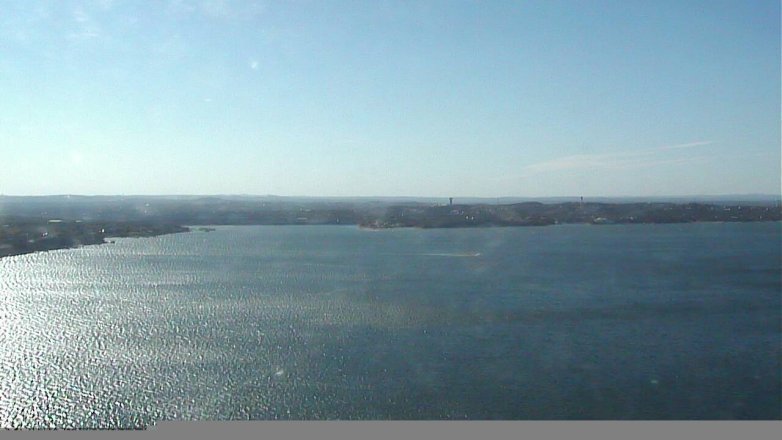 Lake Travis webcam, November 18, 2017 1:45 PM CT
