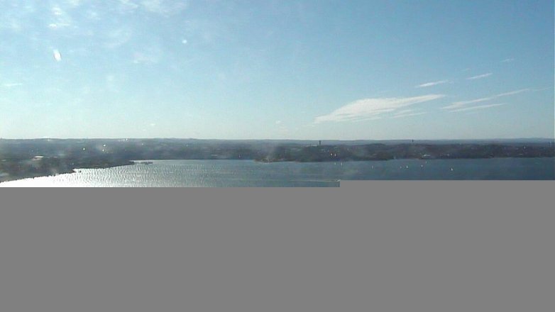 Lake Travis webcam, November 18, 2017 1:50 PM CT