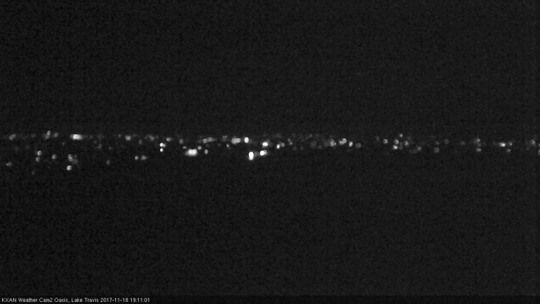 Lake Travis webcam, November 18, 2017 6:25 PM CT