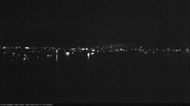 Lake Travis webcam, November 19, 2017 6:10 PM CT