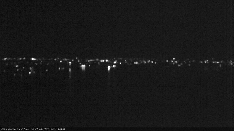 Lake Travis webcam, November 19, 2017 7:05 PM CT