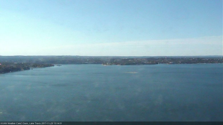 Lake Travis webcam, November 20, 2017 12:25 PM CT
