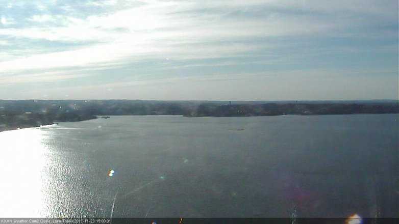 Lake Travis webcam, November 20, 2017 2:30 PM CT