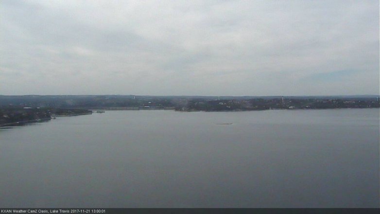 Lake Travis webcam, November 21, 2017 12:25 PM CT