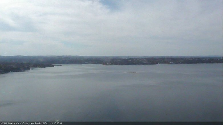 Lake Travis webcam, November 21, 2017 12:35 PM CT