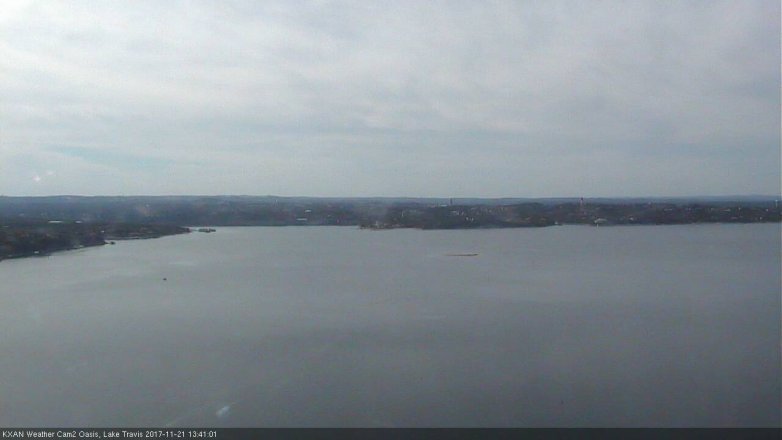 Lake Travis webcam, November 21, 2017 12:55 PM CT