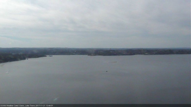 Lake Travis webcam, November 21, 2017 1:00 PM CT