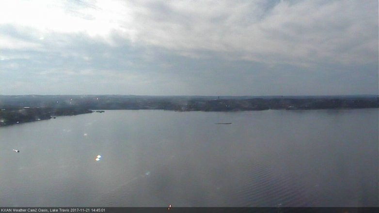 Lake Travis webcam, November 21, 2017 2:10 PM CT