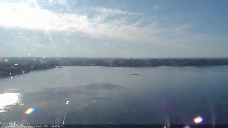 Lake Travis webcam, November 21, 2017 2:25 PM CT
