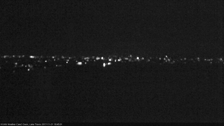 Lake Travis webcam, November 21, 2017 6:15 PM CT
