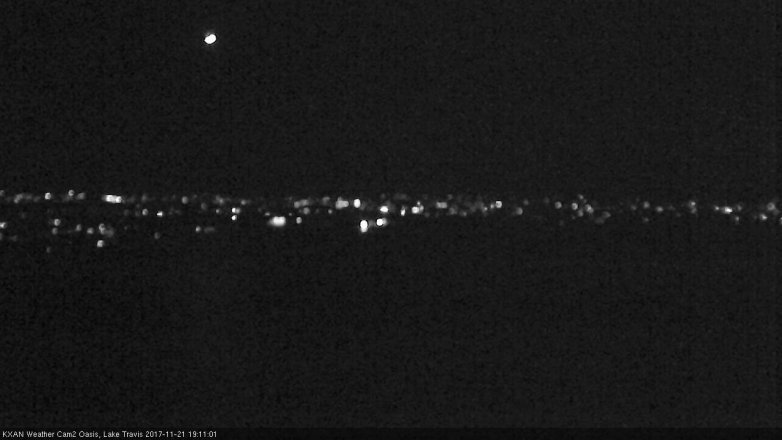 Lake Travis webcam, November 21, 2017 6:25 PM CT