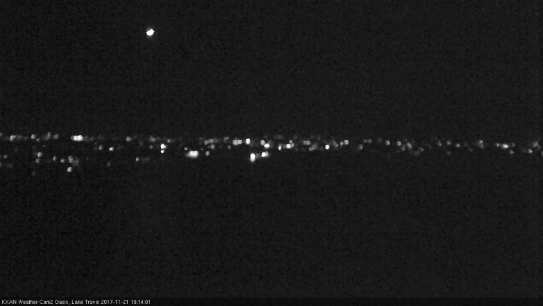 Lake Travis webcam, November 21, 2017 6:45 PM CT