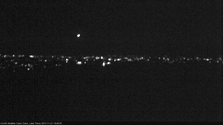 Lake Travis webcam, November 21, 2017 7:10 PM CT