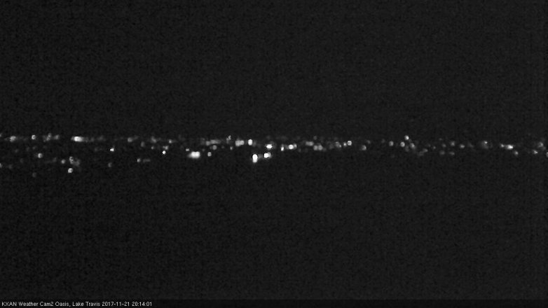 Lake Travis webcam, November 21, 2017 7:20 PM CT