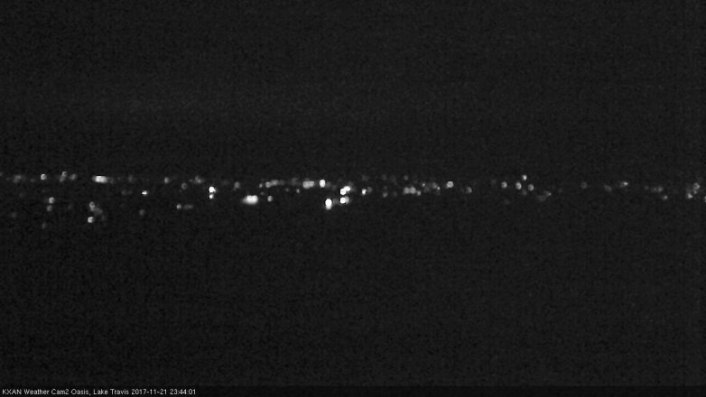 Lake Travis webcam, November 21, 2017 10:55 PM CT
